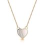 Personalised 18 K Gold Plated Pearl Heart Necklace, thumbnail 1 of 10