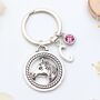 Personalised Horse Keyring Horse Rider Gift, thumbnail 1 of 9