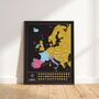 Europe Scratch Off Map With Country Flags Travel Gifts, thumbnail 10 of 10