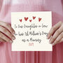 To Our/My Daughter In Law On Mothers Day Card, thumbnail 1 of 3