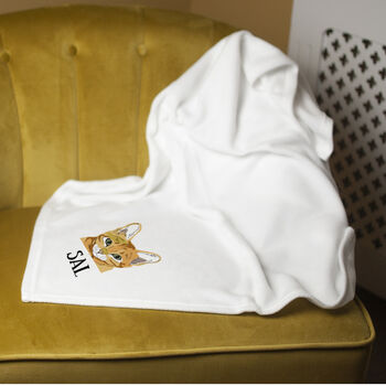 Personalised Blanket Gift For Cat Lovers, 2 of 9