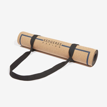 The Luxe Peacock Cork Yoga Mat, 3 of 8