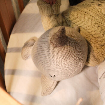 Andy The Hand Knitted Narwhal, 6 of 12
