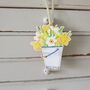 Wooden Daffodil Flower Decoration Gift For Spring Home, thumbnail 6 of 6