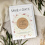 Save The Date Magnet Cards Summer Wedding Wildflower, thumbnail 5 of 10
