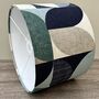 Reno Navy Blue Retro Style Lampshades, thumbnail 5 of 9