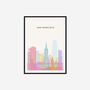 Minimalist San Francisco Travel Print, thumbnail 2 of 8