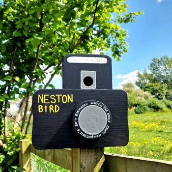 Personalised Camera Bird Box, 3 of 8