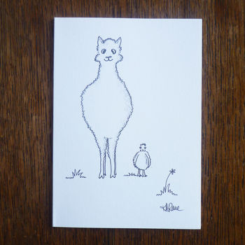 Alpaca Greetings Cards, 9 of 12