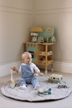 Wildflower Quilted Playmat, 3 of 8