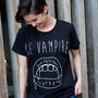 Le Vampire Women’s Slogan T Shirt, thumbnail 1 of 5