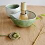 Handmade Green Ceramic Matcha Jug / Serving Bowl, thumbnail 6 of 8