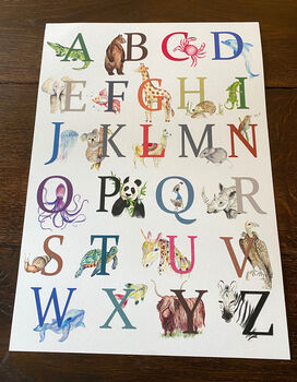 A Z Alphabet Animal Poster, 5 of 5