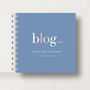 Personalised Blogger's' Small Notebook, thumbnail 6 of 10