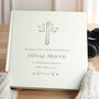 Personalised Silver Cross Square Photo Album, thumbnail 1 of 7