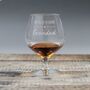 World's Best Grandad Personalised Brandy Glass, thumbnail 2 of 7