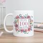 Personalised 100th Birthday Mug, thumbnail 1 of 1