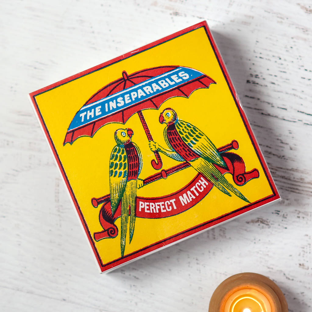 Large Box Luxury Matches By Berylune