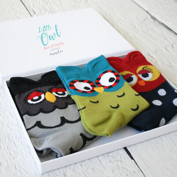 Little Owls Box Of Socks, 5 of 7