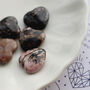 Rhodolite Crystal Heart For Love And Compassion, thumbnail 5 of 5