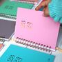 Personalised | Academic Mid Year 23 24 Diary | Pinks, thumbnail 3 of 12
