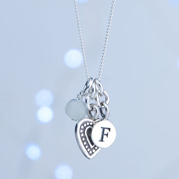 Personalised Sterling Silver Birthstone Necklace, 5 of 12