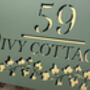 Personalised Ivy Design House Acrylic Number Sign, thumbnail 2 of 6