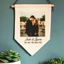 Photo Gift Banner For Couples, Anniversary, Engagement, thumbnail 1 of 10