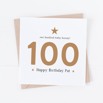 Personalised Milestone Special Age Birthday Card, 2 of 2