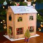 Personalised Christmas House Advent Calendar, thumbnail 3 of 10