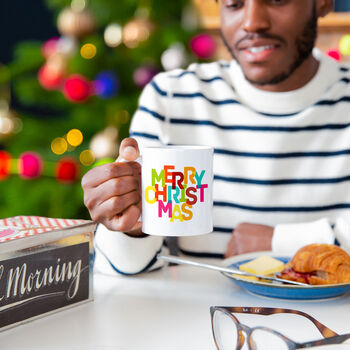 Bright Merry Christmas Mug, 3 of 5