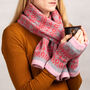 Cosy Wool Fingerless Mittens, thumbnail 6 of 8