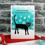Personalised Christmas Card From The Cat, thumbnail 3 of 3