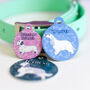 Dog ID Tag Regency Inspired Classic Design Pet Tag, thumbnail 1 of 10