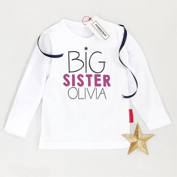 Personalised Sibling Top And Vest Set, 5 of 10