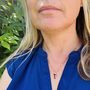 The En Pointe Smokey Quartz Gemstone Necklace, Gold, thumbnail 6 of 12