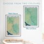 West Highland Way Art Print With Map, thumbnail 7 of 10