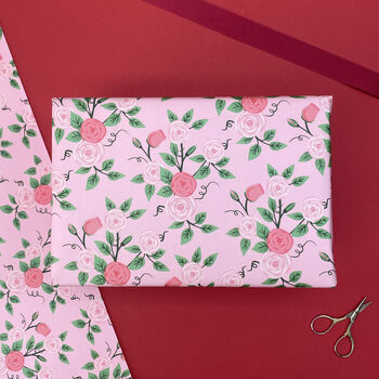 Luxury Rose Wrapping Paper/Gift Wrap, 7 of 11