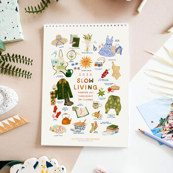 2026 Slow Living Wall Calendar, 4 of 12