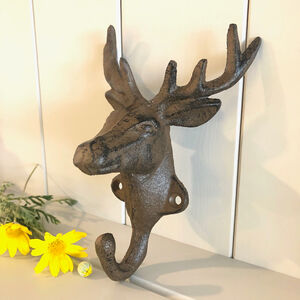 New BRASS Deer Hook - Decorative Wall Hook - Furniture Fittings