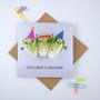 'Lettuce Celebrate' Birthday Card, thumbnail 2 of 2