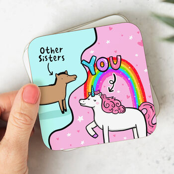 Other Sisters Unicorn Mug, 5 of 5