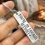 Funny Friendship Co Worker Keyring Gift, thumbnail 1 of 5