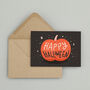 Happy Halloween Pumpkin Greetings Card, thumbnail 4 of 5