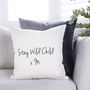 Personalised Letter Initial Cushion, thumbnail 2 of 5