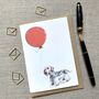 Personalised Cesky Terrier Birthday Card, thumbnail 1 of 4