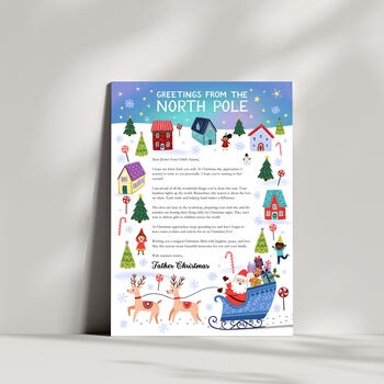 Editable Letter From Father Christmas, Santa Claus, 3 of 6