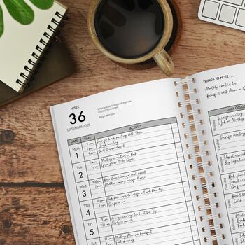 Personalised Chilli Combined Diary And Notebook, 4 of 5