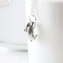 Silver Rabbit Necklace By Juju Treasures | notonthehighstreet.com