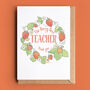The Berry Best Teacher Thank You Card, thumbnail 1 of 2